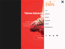 Tablet Screenshot of dansasalsa.se